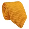 Kihatwin Men's Tender Yellow Eco-friendly Silk Ties Extra Long Knit