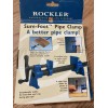 ROCKLER Sure-Foot Pipe Clamp For Woodworking ~ Use With 3/4”