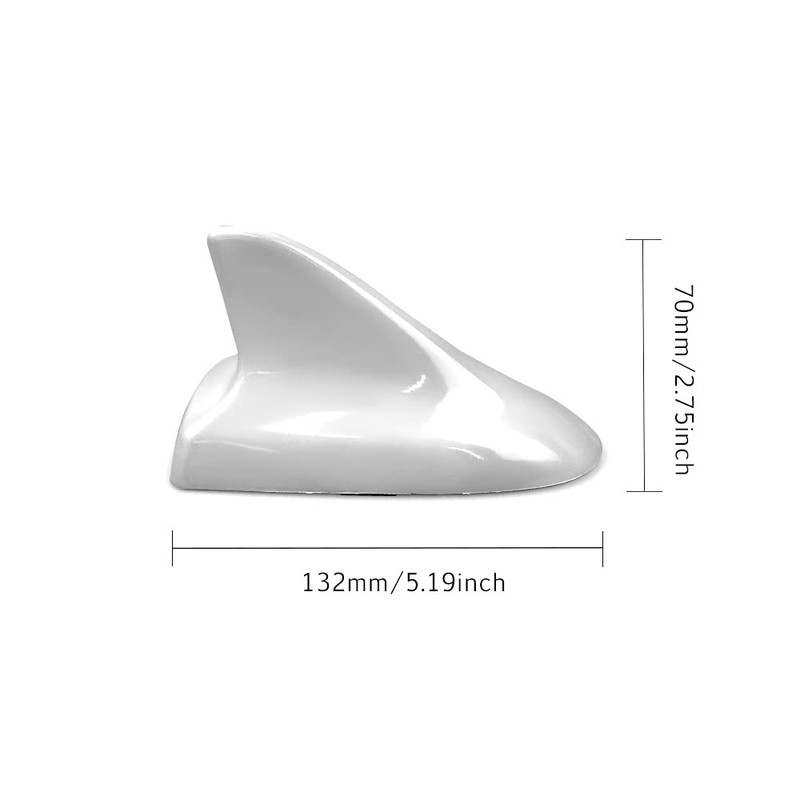 idain Auto Car Shark Fin Universal Roof Antenna Dummy Aerial