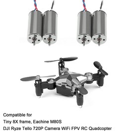 AEDIKO 10pcs 8520 Brushed Motors 8.5x20mm Motor 3-5V 0.15A 35000RPM-50000RPM 8520 Motor Hollow Cup Drone Motor Mini DC Motors