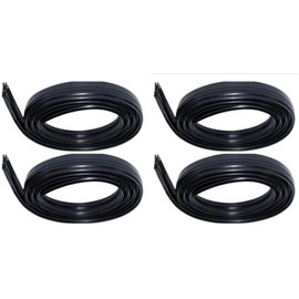 BBMTA Replacement Rv Roof Vent Vinyl Seal 51'' BVD0455-01 Fits Camco Ventline Hengs Roof Vents （4pack）