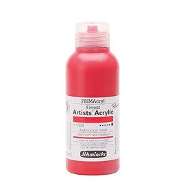 Schmincke PRIMAcryl® - Finest Artist Acrylic Paints, Cadmium Red Medium - 250ml