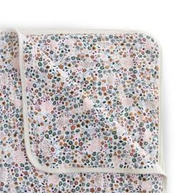 Little Unicorn Original Premium Cotton Quilt | Multi-Layered & Extra-Soft Muslin Fabric |for Babies & Toddlers (Pressed Petals)