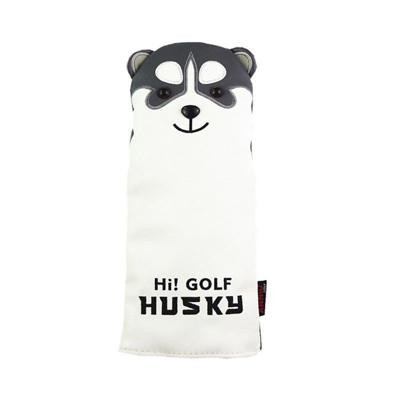 Golf Head Cover Waterproof Cute Dog Shaped Golf Head Protector