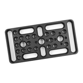 Hsthe Sea Cheese Plate Camera Cheese Mounting Plate with 15 mm Rod Clamp Applicable DSLR