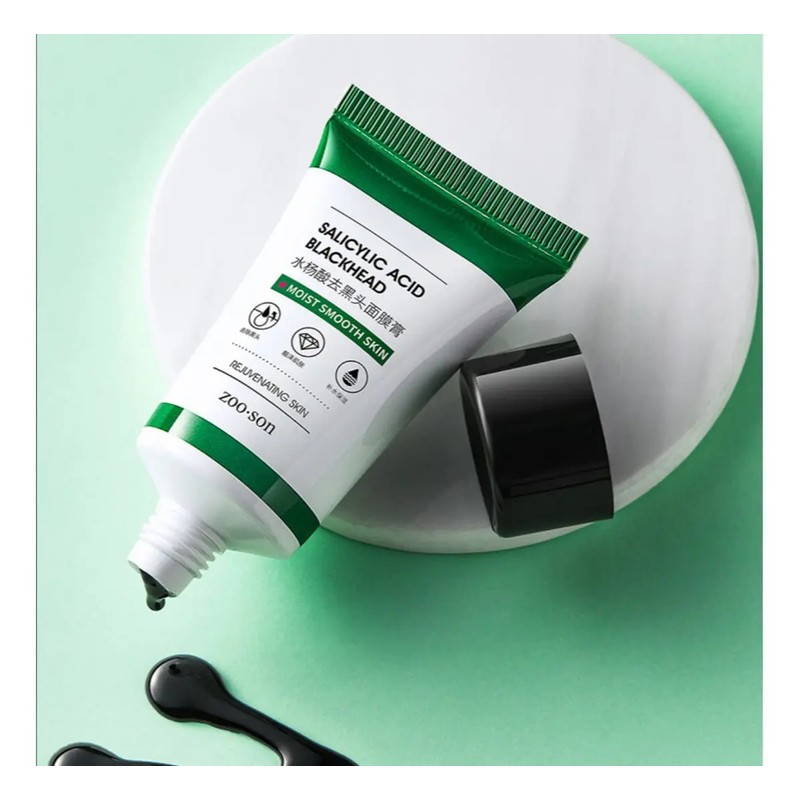 Mascarilla Negra Facial Bambu Elimina Puntos Negros Nariz 30 g