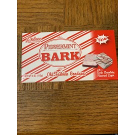 Palmer Peppermint Bark Dark Chocolate Flavor Candy Old Fashion Goodness
