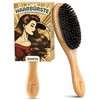 lampox Hair Brush, Boar Bristle Brush for Women, Men, Children,