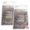 Twin pack fluorocarbon 50cm carp Leaders Quick Change swivels fused