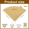 2 coffee filters Cone 50PCS #2 Coffee Filters Unbleached Natural