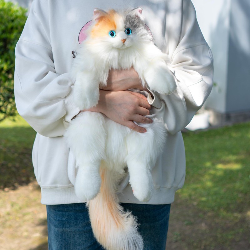 Chongker Stuffed Realistic Cat Plush Backpack - Cute and Soft