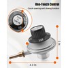 Gas Grill Control Valve with Knob Fit for Masterbuilt Smoke
