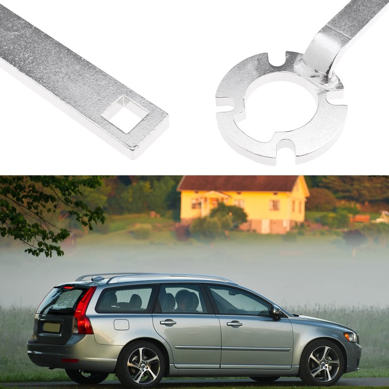 eMagTech Crankshaft Pulley Holder Tool Auto Crank Pulley Wrench Compatible