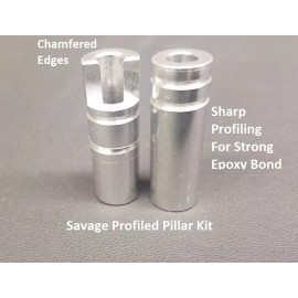 Pete's Pillars Savage 10/110, 11/111, 12 DELUXE Profiled Pillar Bedding DIY Kit w/ DEVCON
