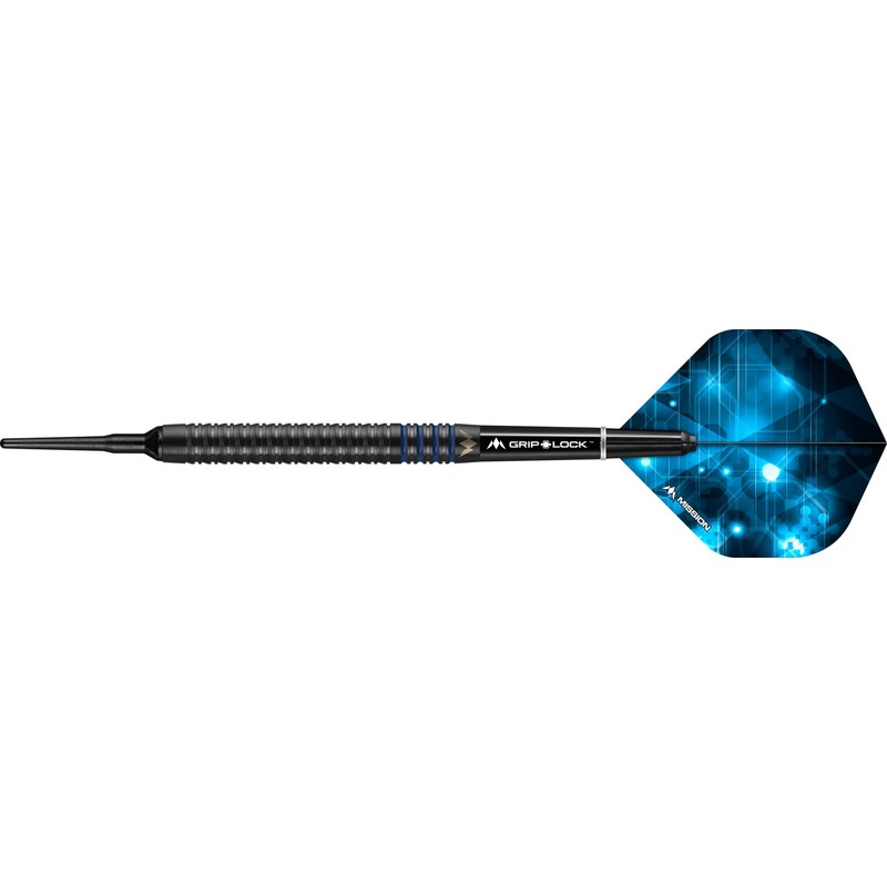 Deep Impact Soft Tip Tungsten Darts (21g, Blue)