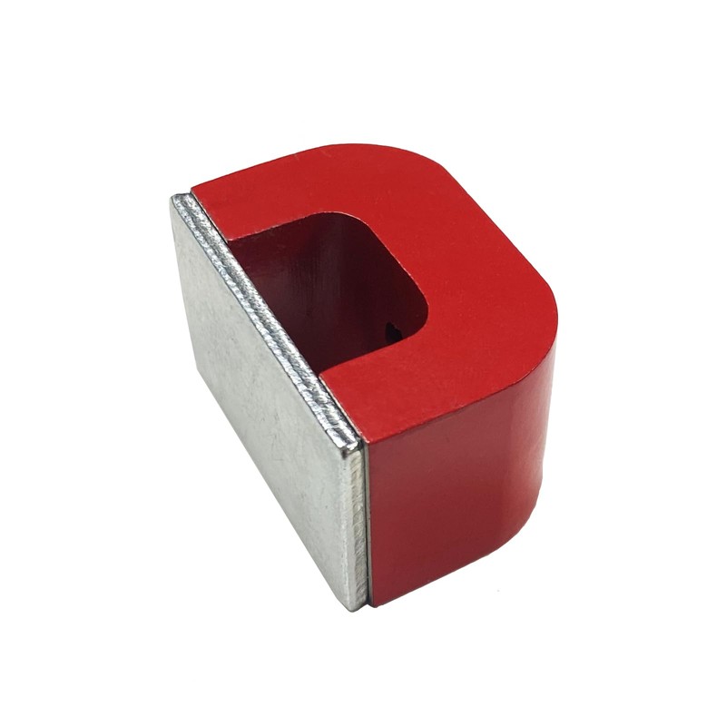 AOAUTO Red Alnico U-Shape Horseshoe Magnet for Nails, 25 Pounds
