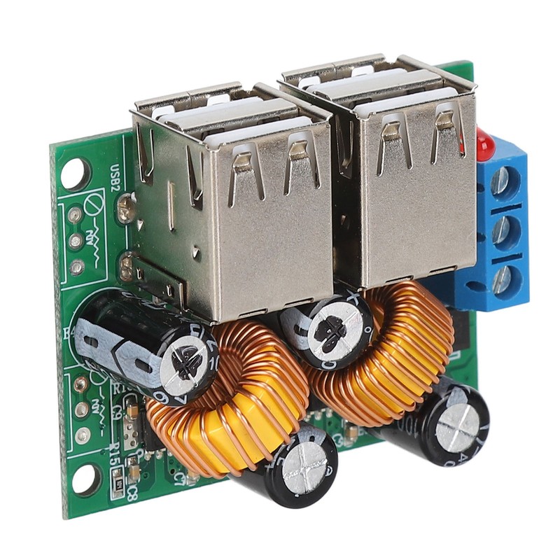 4 USB Port Power Converter Board Buck Power Supply Conversion