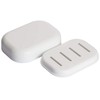 Generic Plastic Soap Dish with Drainage, Soap Holder for Bathroom