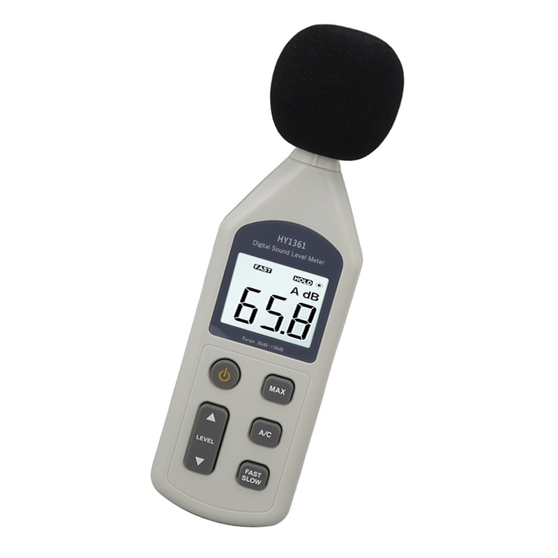 Decibel Meter High Accuracy LCD Screen 30 to 130dBA 5V