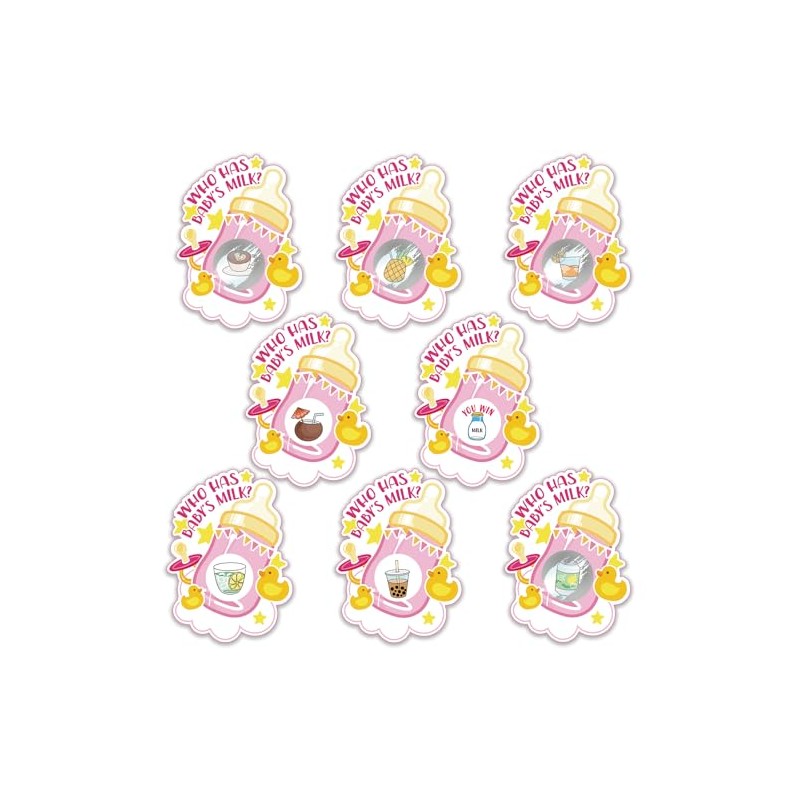 Baby Shower Games - Scratch Off Game - Baby Shower