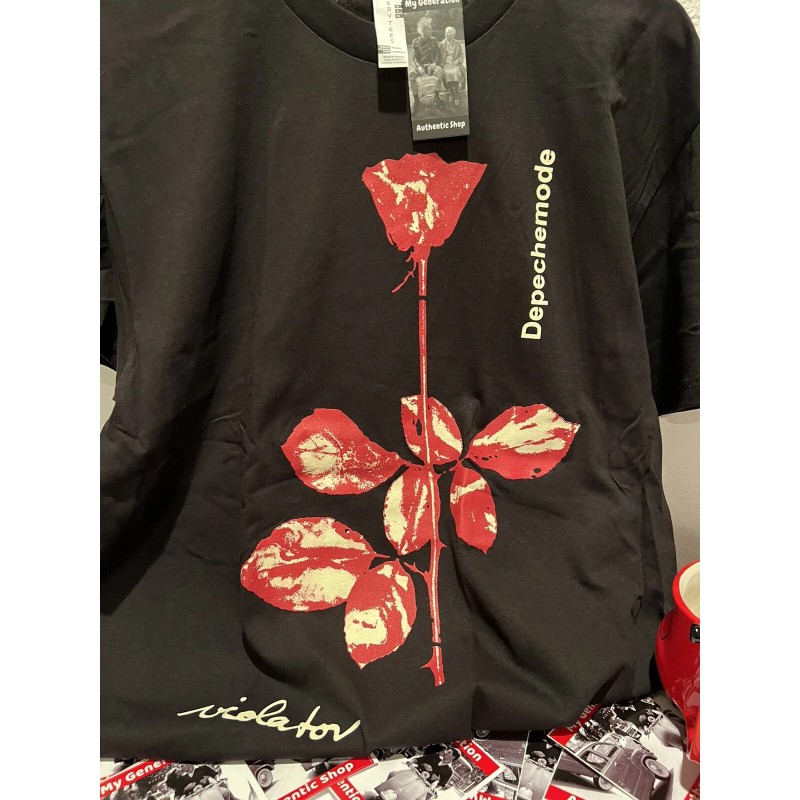 Playery Tee depeche mode shirt Large Violator Huge Image