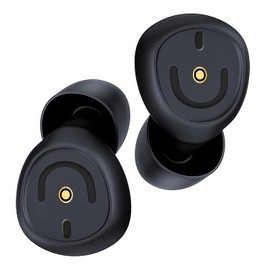 iLove Ear Plugs for Sleep Noise Cancelling, Comfortable Ultra Soft Reusable Washable 45dB Noise Reducing Earplugs with Case & 8 Eartips, for Concert, Working, Studying, Traveling, Black