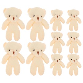 Ipetboom 20 Piezas Mini Oso Juguetes para Decoración de La Tapa - Estatuas Decorativas, Muñeco Osito Suave y Pequeño, Suspendiendo Encantadores Ositos