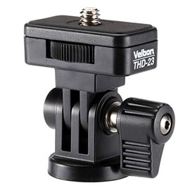 ベルボン Velbon 1Way雲台 THD-23 小型 底面径24mm ティルト専用 プラスチック製 383624 ブラック