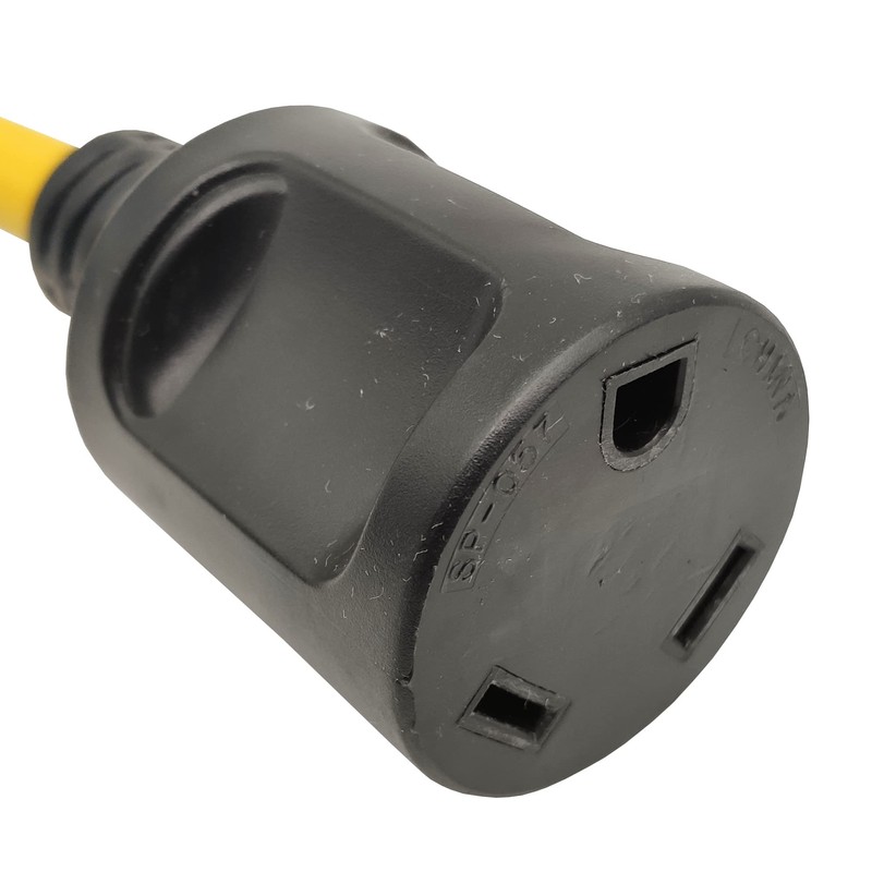 Parkworld 78868 NEMA 6-20P to TT-30R Straight RV 30A Outlet,