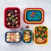 FENGCHEN Silicone Food Storage Containers Set - 4 Sizes &