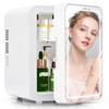 BOGDA Mini Skincare Fridge (4 Liter/6 Can) with Dimmable LED