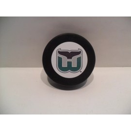 In Glas Co Hartford Whalers Puck - Vintage 1992 - 1997  Logo - BRAND NEW!