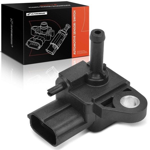 A-Premium Fuel Tank Pressure Sensor [3 Pins] Compatible with Mazda