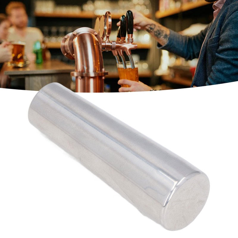 Beer Tap Handle Stainless Steel Mirror Appearance Rust Resistance 2.6in