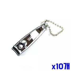 x10개 튀지않는 소형 잘 손톱깍기 손톱깎이 10 Pieces Mini Nail Clippers Set Non Slip