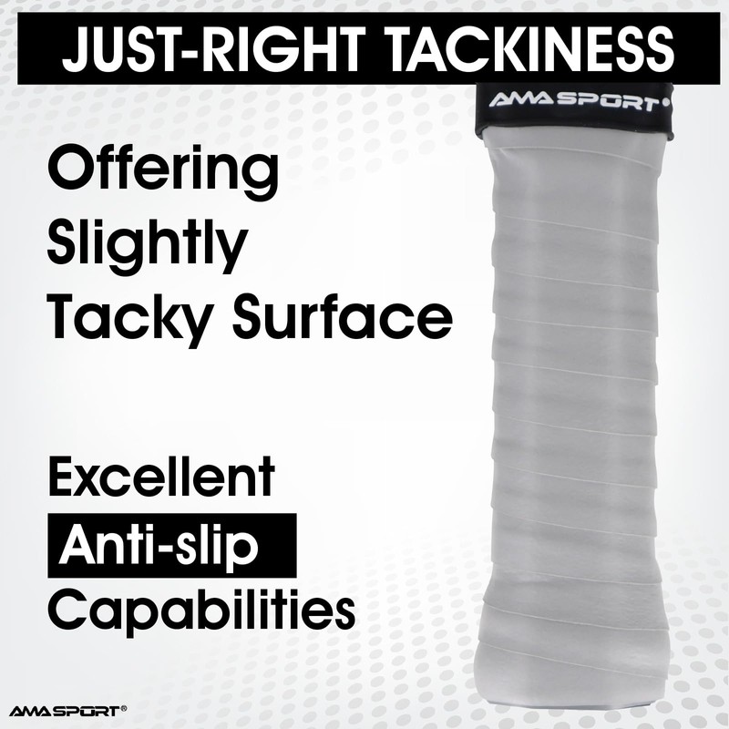 AMA Sport Pickleball Paddle Overgrip Tape - 3 Pack- Tacky