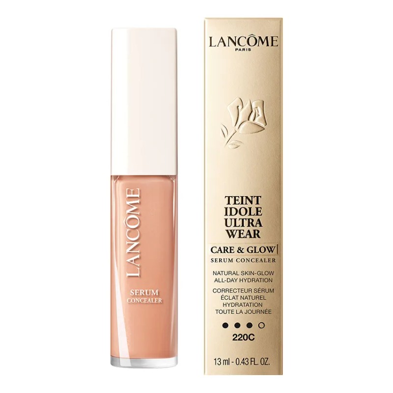 Corrector Lancome Teint Idole Ultra Wear Care Glow Tono 220c