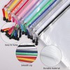 A4 Plastic Zip Wallets - 24Pcs Plastic Wallets Document Folder