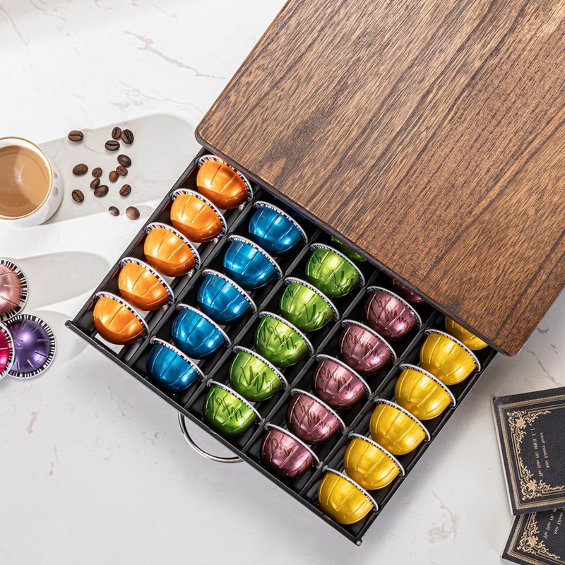 Flagship for Nespresso Pod Holder Vertuo Pod Drawer Coffee Pod