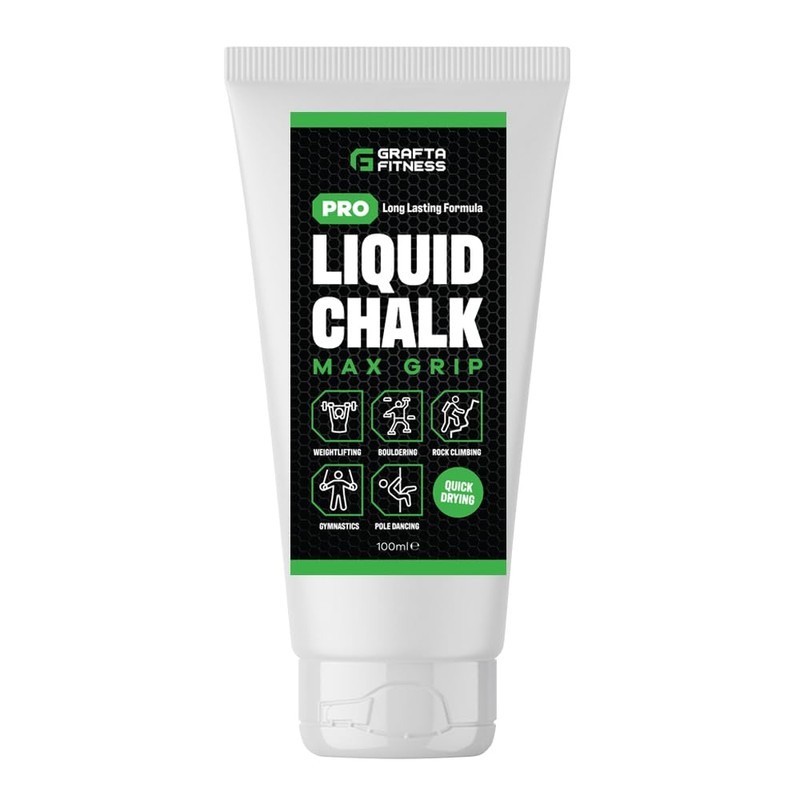 GRAFTA Fitness Pro Liquid Chalk for Weightlifting, Climbing, Gymnastics &