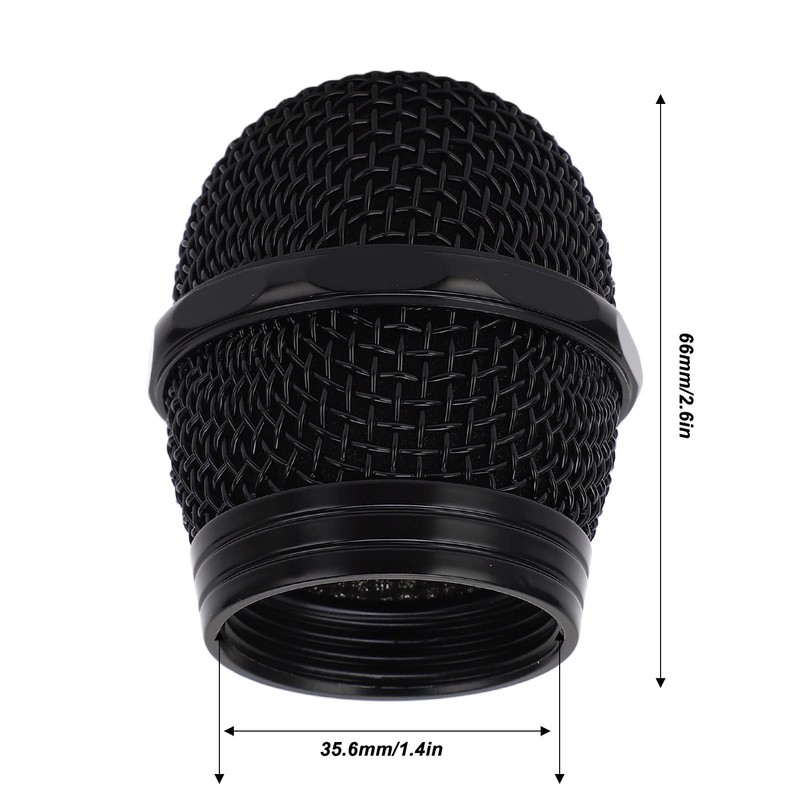 Microphone Ball Head Mesh Grill Microphone Mic Mesh Cover Stainless