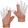 Daskz Leathers Archery Bow Glove – 100% Leather Half Thumb
