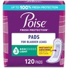 Poise Incontinence Pads & Postpartum Incontinence Pads, 3 Drop Light