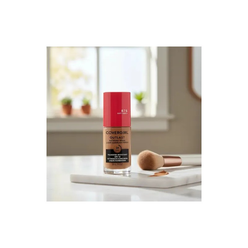Covergirl Outlast Extreme Wear 24hr 3-in-1 Foundation 875 Soft Sable