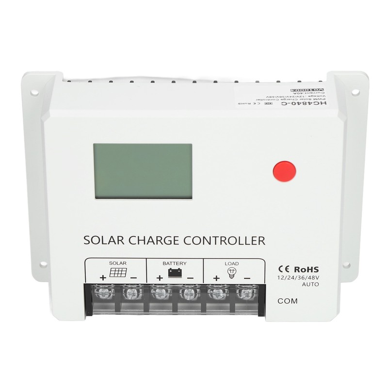 PWM Solar Charge Controller 40A Automatic Solar Charge Regulator with