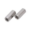 6pcs M12 Hex Coupling Nut Long Rod Coupling Hex Nut
