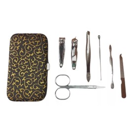 10985  Set De Manicura Pedicura Multifuncional 7 Piezas