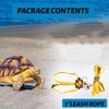 KEWUF Small Turtle Harness and Lead, Adjustable Nylon Running Lead