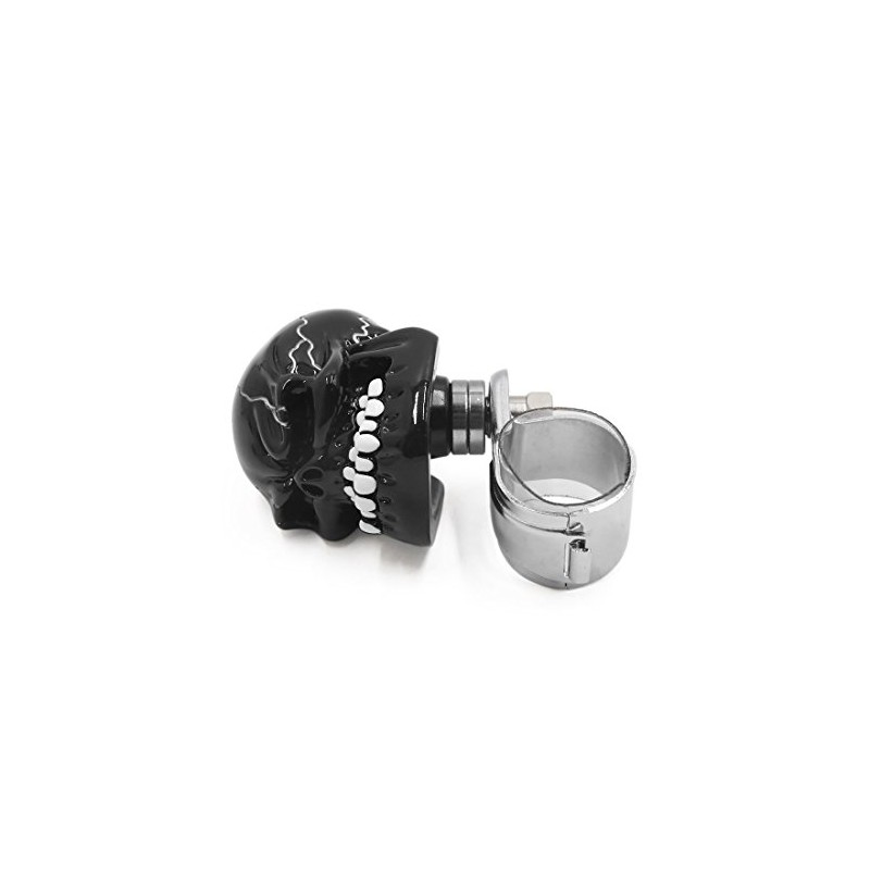 uxcell Skull Design Car Steering Wheel Knob Auxiliary Booster Power