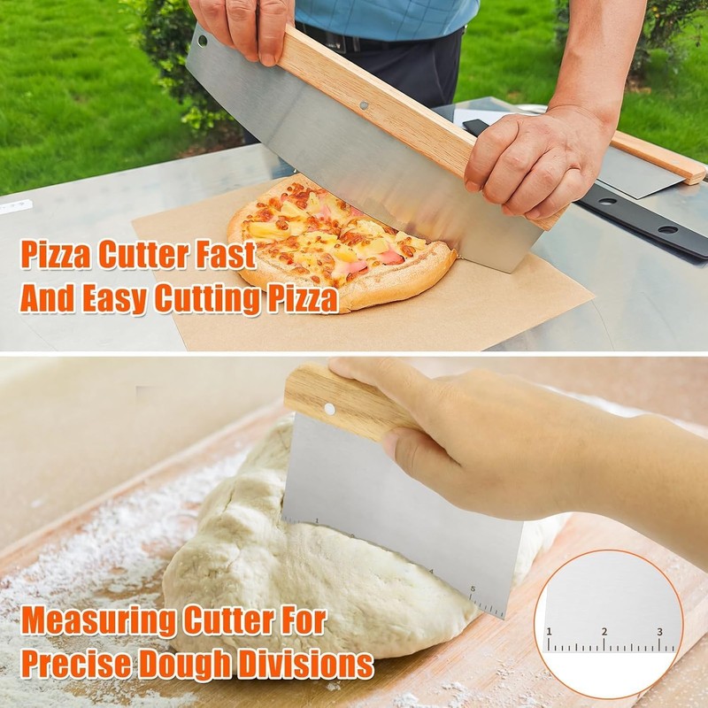 Hisencn 13" Round Pizza Steel for Oven & Grill –